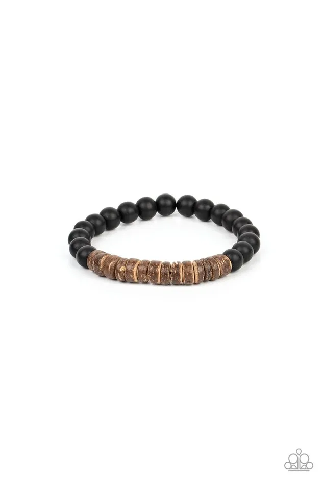 Paparazzi Jewelry Bracelets Paparazzi Bracelet Recreational Remedy Brown