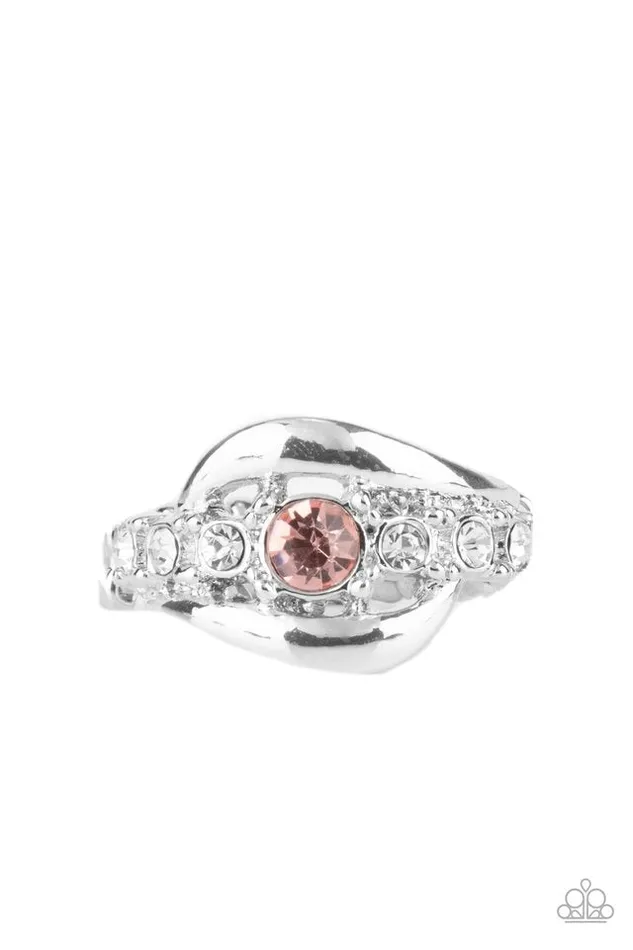 Paparazzi Jewelry Paparazzi Ring Graceful Gallantry Pink Rings