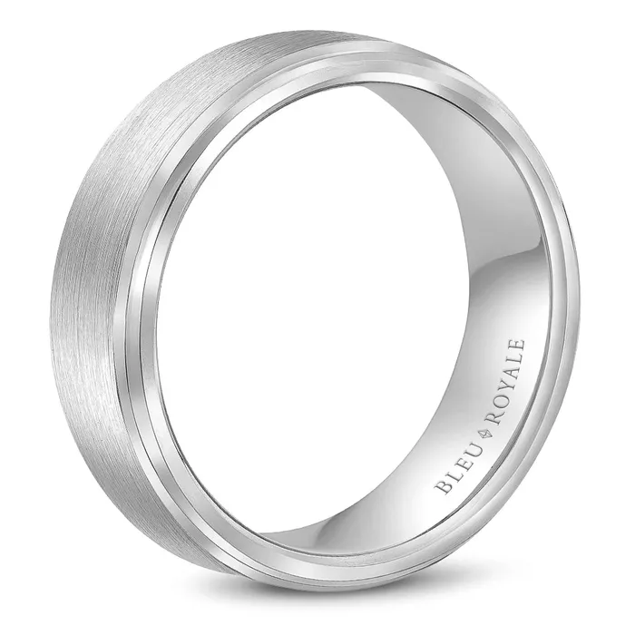 Rings CrownRing 14K White Gold Mens Band