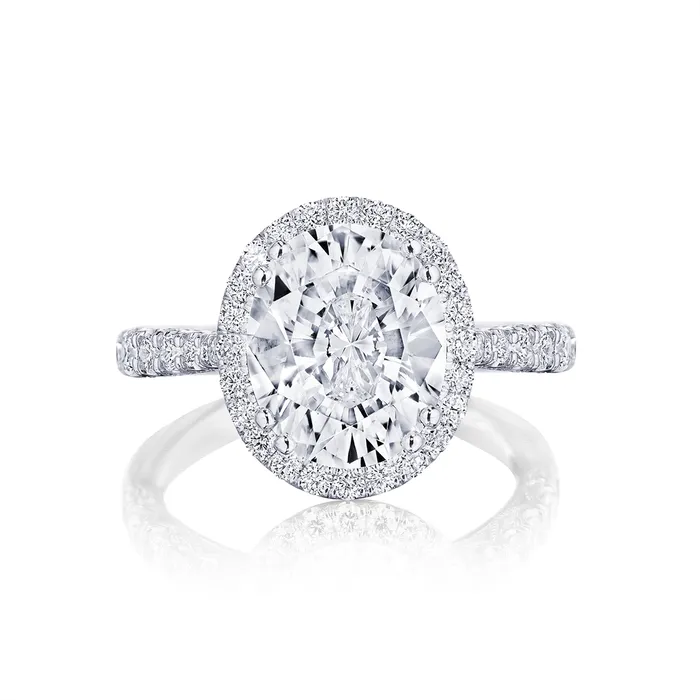 Tacori Rings Tacori RoyalT Founders Platinum Diamond Semimount Ring