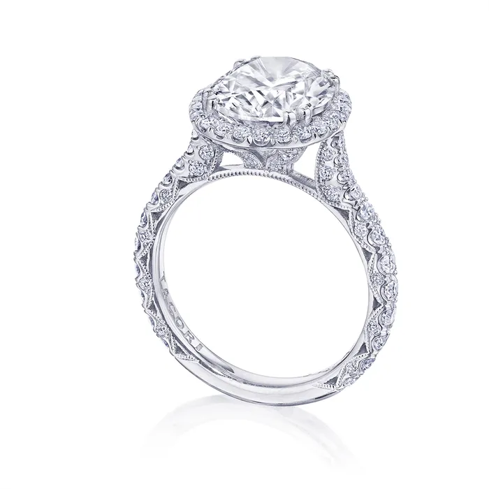 Tacori Rings Tacori RoyalT Founders Platinum Diamond Semimount Ring