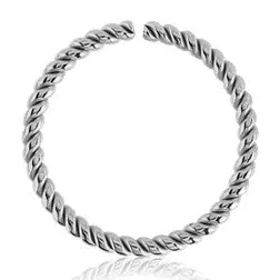 20g Braided Stainless Continuous Ring Tulsa Body Jewelry Rings