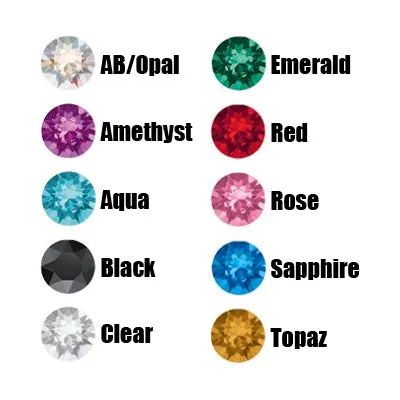 Earrings Tulsa Body Jewelry Titanium Unbent CZ Nose Stud Earrings Tulsa Body Jewelry Titanium Unbent CZ Nose Stud
