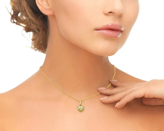 Golden South Sea Pearl Omerta Pendant SPT Necklaces