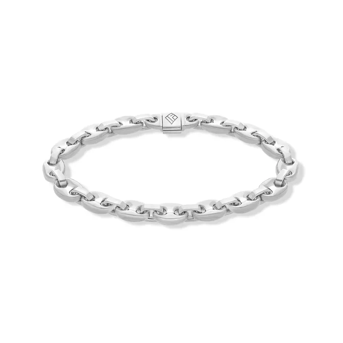 IF Co Bracelets Gold Ocean Link Bracelet 7mm IF Co Bracelets Gold Ocean Link Bracelet 7mm