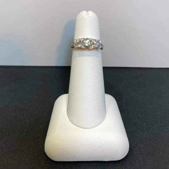 Platinum And Diamond Ring 50 Carat Moriartys Gem Art Rings