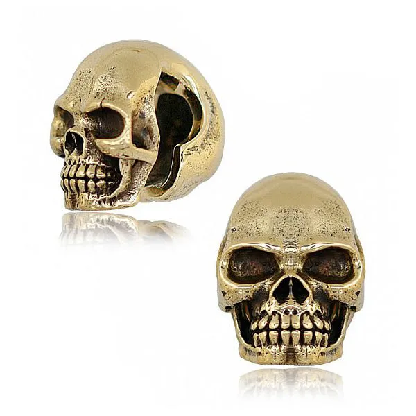 Rings Human Skull Brass Weights Tulsa Body Jewelry