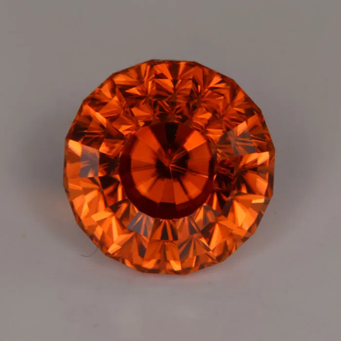 Rings vendorunknown Round Step Cut Imperial Zircon 466 Carats