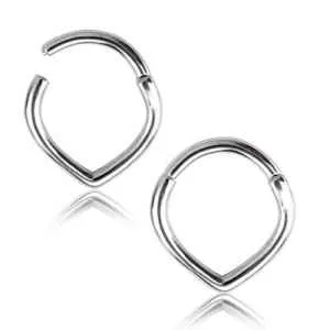 Tulsa Body Jewelry Rings VShaped Hinged Segment Ring