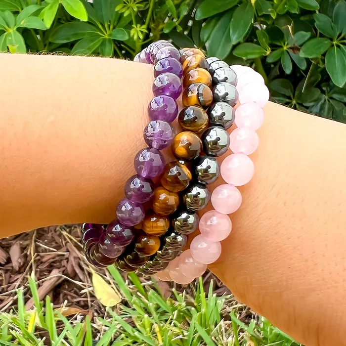 Aquarius Bracelet Zodiac Set Magic Crystals Bracelets