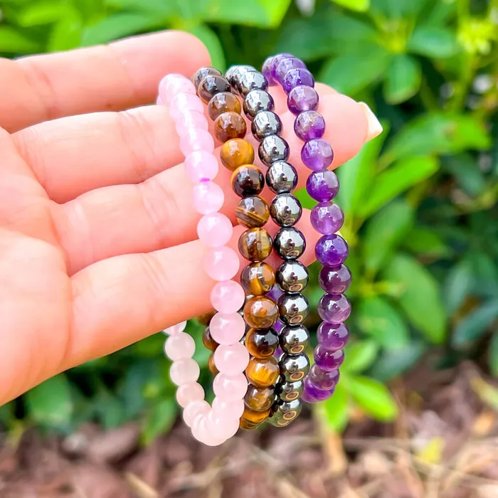 Aquarius Bracelet Zodiac Set Magic Crystals Bracelets
