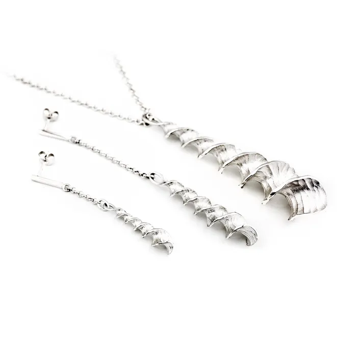 Design Anu Kaartinen Earrings Kaira silver earrings M