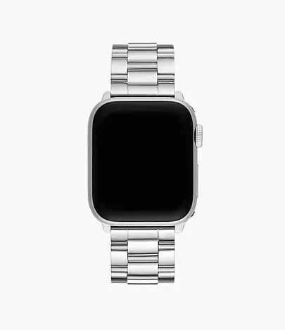 MICHELE Watches Bracelets MICHELE Silver Tone Stainless Bracelet Watchband for Apple Watch