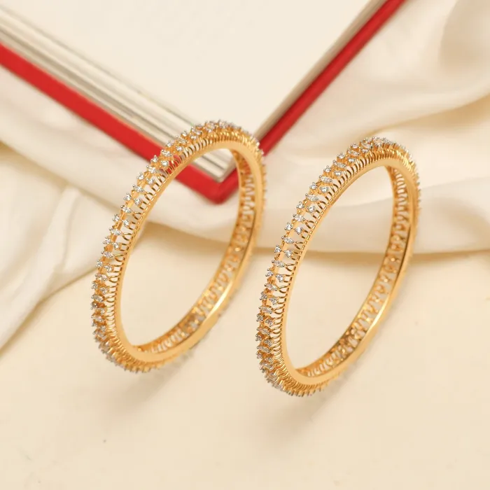 Rings Aster Floral CZ Silver Bangles SILVER