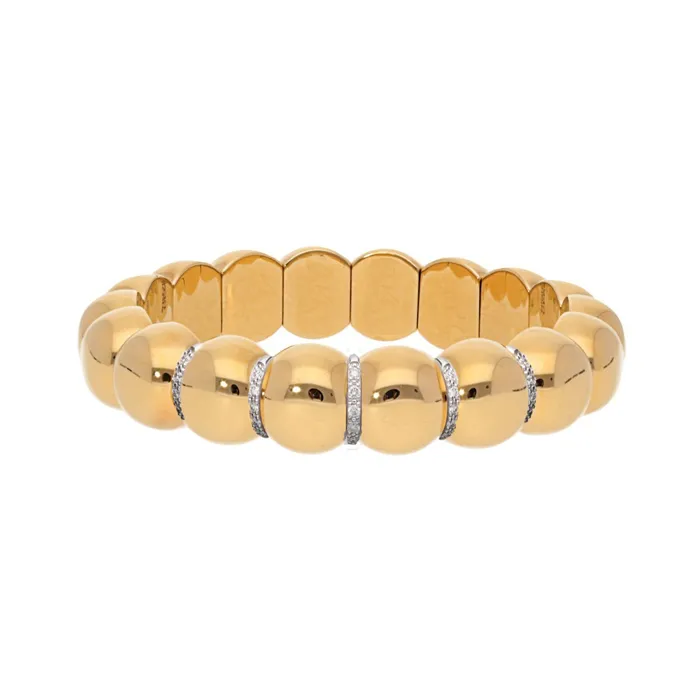 Roberto Demeglio Bracelets Aura Bracelet with Diamond Bars