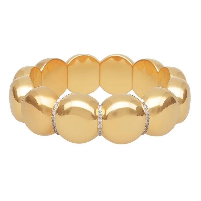 Roberto Demeglio Bracelets Aura Bracelet with Diamond Bars