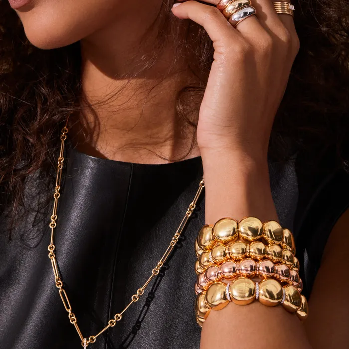 Roberto Demeglio Bracelets Aura Bracelet with Diamond Bars